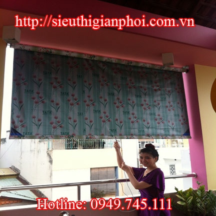 Bạt che nắng mưa cho chung cư tại Thanh Xuân