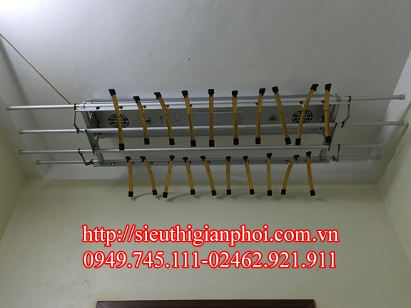 Chuyên lắp đặt giàn phơi thông minh tại chung cư The Vesta