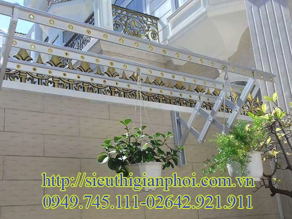 Cung cấp giàn phơi thông minh tại chung cư HTV Complex