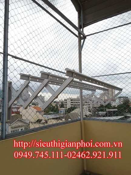 Cung cấp giàn phơi thông minh tại chung cư The Vesta