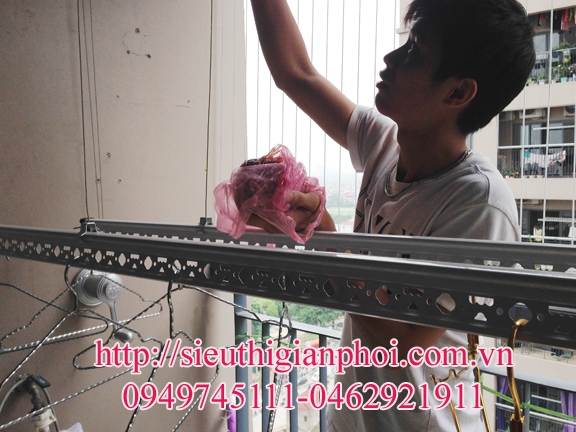 Cung cấp giàn phơi thông minh tại Thịnh Liệt Hoàng Mai