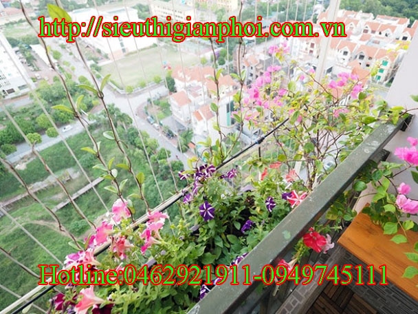 Đơn vị lắp đặt lưới an toàn ban công tại Cầu Giấy