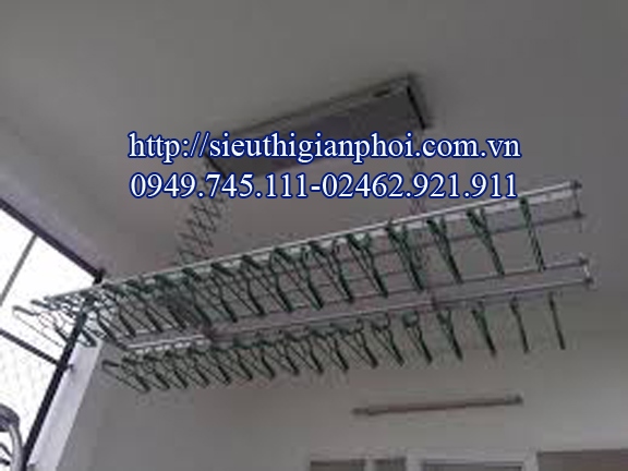 Giàn phơi thông minh điều khiển từ xa tại Hải Phòng
