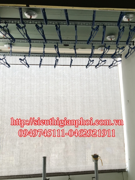 Lắp đặt giàn phơi thông minh tại Đông Triều Quảng Ninh