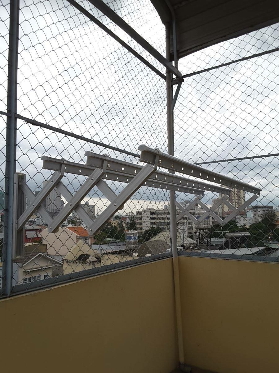 Lắp đặt giàn phơi thông minh tại Hà Nội trong mùa hè