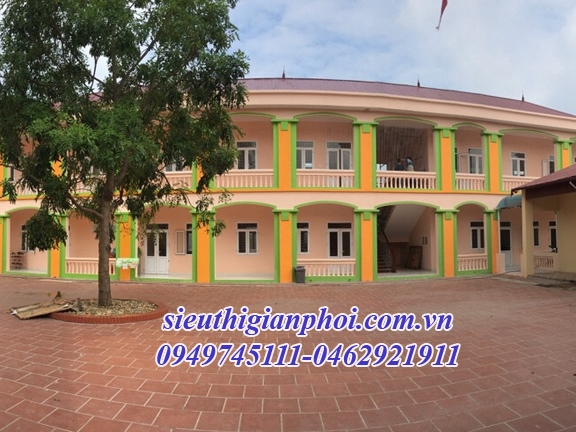 Lắp đặt lưới an toàn ban công cho trường học tại quận Lê Chân