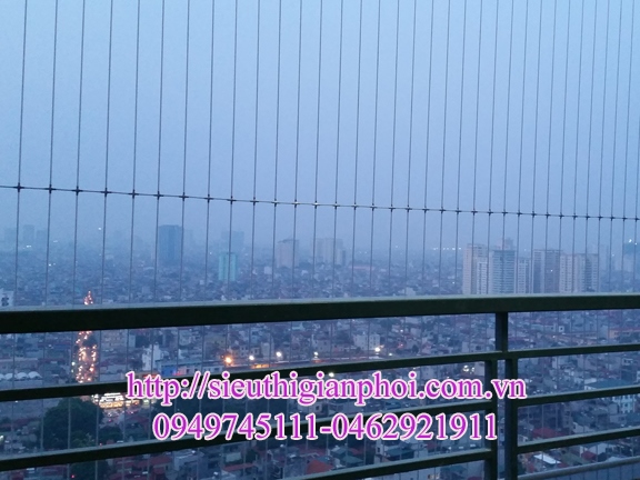 Lắp đặt lưới an toàn ban công tại Quảng Ninh