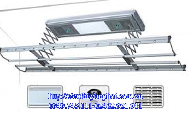 Lắp giàn phơi thông minh điều khiển từ xa tại Hải Phòng