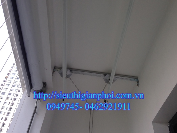 Lắp giàn phơi thông minh Hoà Phát tại Hà Nội