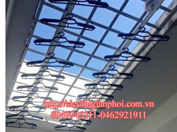 Lắp giàn phơi thông minh tại Cầu Đất quận Ngô Quyền