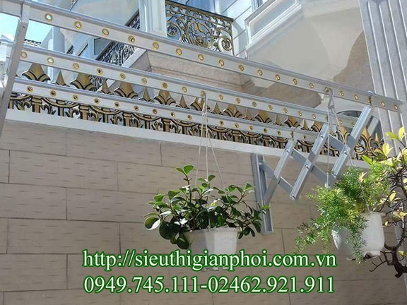Lắp giàn phơi thông minh tại chung cư ICID Complex