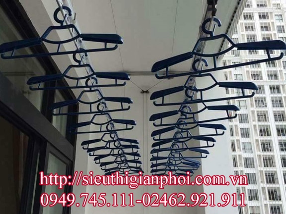 Lắp giàn phơi thông minh tại chung cư V3 Prime