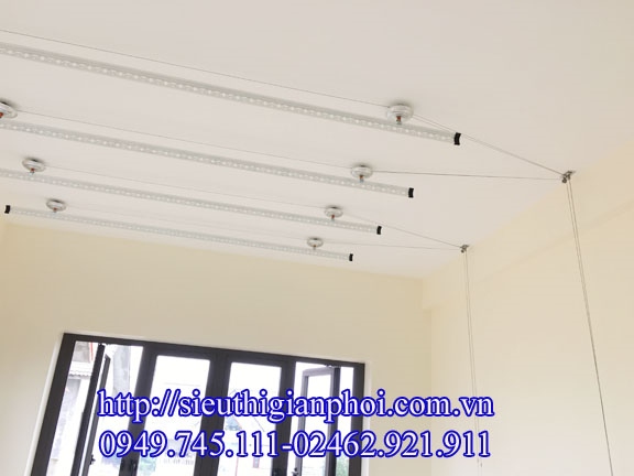 Lắp giàn phơi thông minh tại Goldsilk Complex Hà Đông