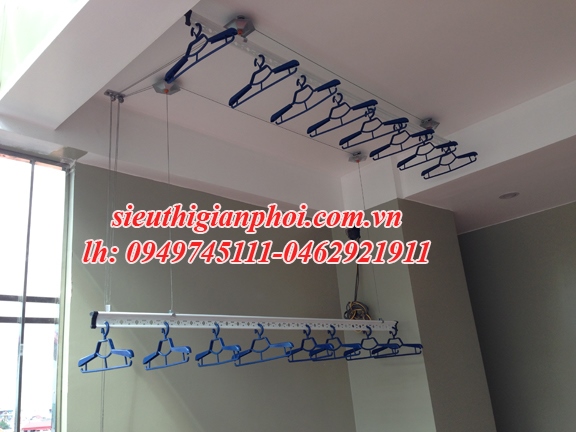 Lắp giàn phơi thông minh tại Máy Chai quận Ngô Quyền