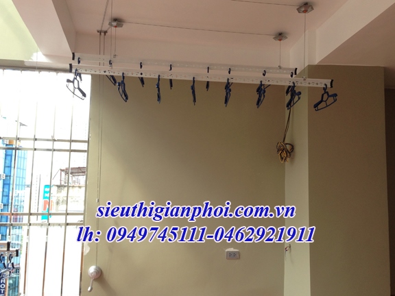 Lắp giàn phơi thông minh tại xã Thụy Hương huyện Kiến Thụy