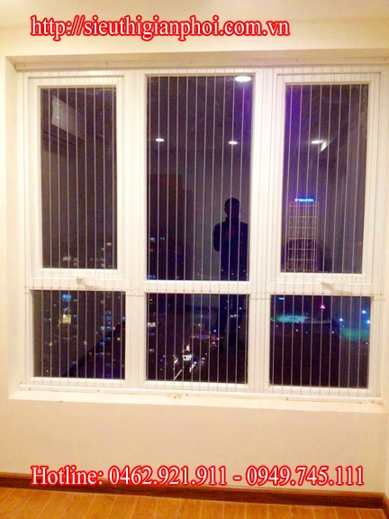 Lắp lưới an toàn ban công tại KĐT Linh Đàm