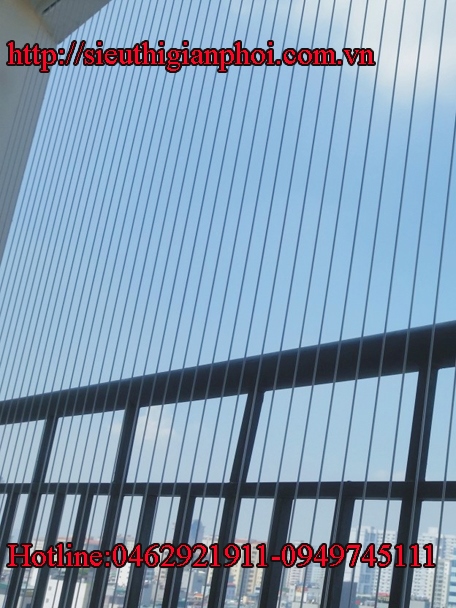 Lưới an toàn ban công tại Ngô Thị Nhậm Hai Bà Trưng