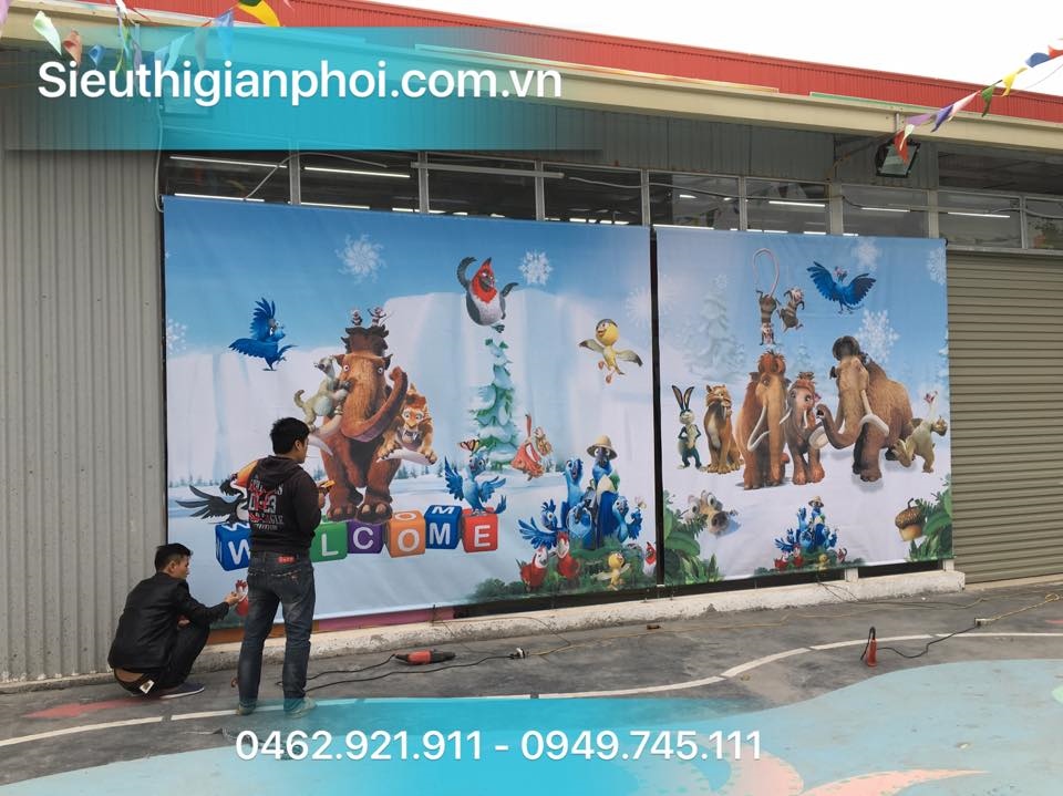 Mành cản nắng mưa tại Thanh Oai