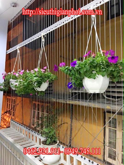 Thi công lưới an toàn ban công tại KĐT Xa La