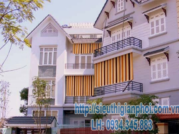 Thi công mành cản nắng mưa tại Colife Tây Hồ